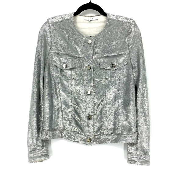 IRO Paris luxury sequin jacket size 34 - Picture 2 of 8